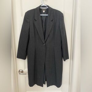 Louben 2 long jacket gray vintage